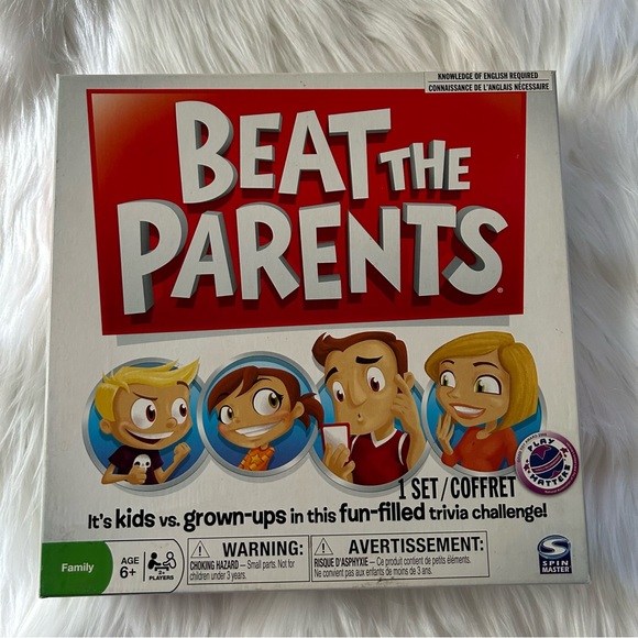 BEAT THE PARENTS BOARD GAME IT’S KIDS VS GROWN-UPS IN THIS FUN FILLED CHALLENGE - Picture 1 of 4